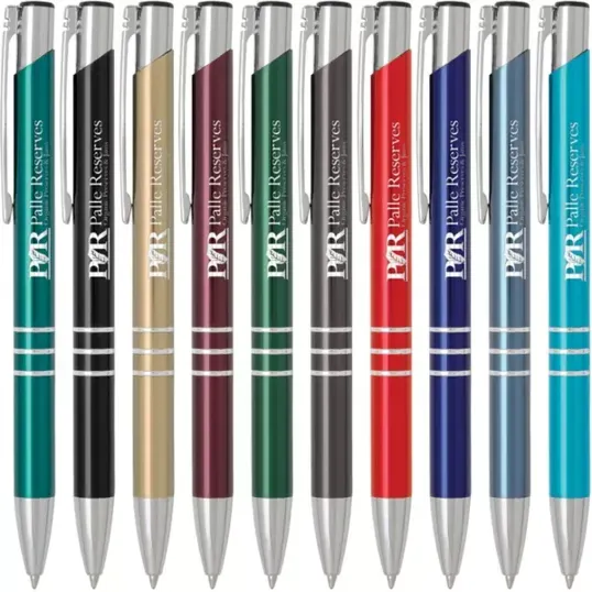 Delane Cello-Wrapped Triple Classic Click Pen — view 3