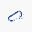 Carabiner Key Ring — view 2