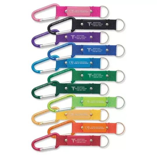 Carabiner Strap Key Ring — view 3