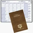 GNU 7x10 Academic Monthly Planner