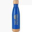 Voyager 17 oz. Stainless Steel Bottle with Bamboo Base & Lid