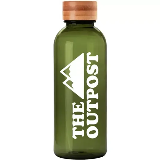 ACCESS RPET Bottle with Bamboo Lid, 20 oz — view 3