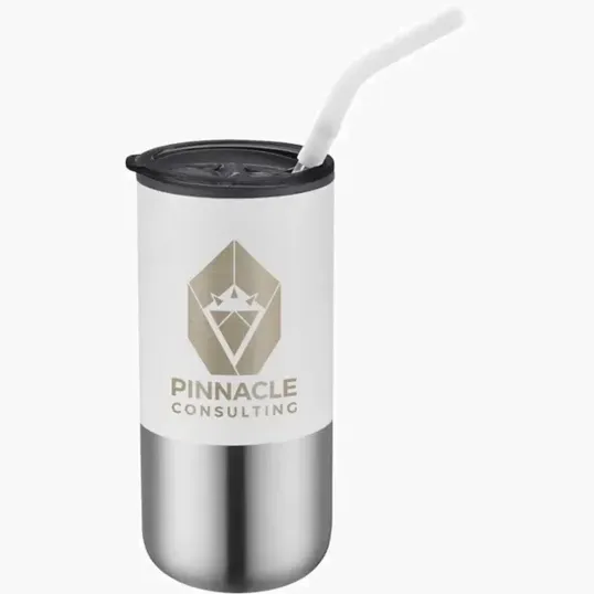 Element 16 oz. Stainless Steel Tumbler with Straw — view 5