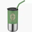 Element 16 oz. Stainless Steel Tumbler with Straw — view 3