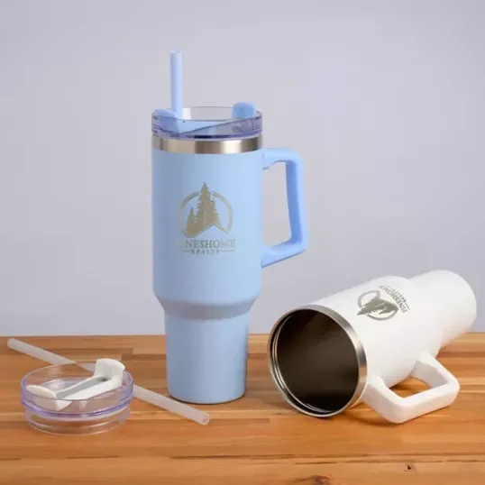 Saratoga Satisfy Travel Mug, 40 oz — view 3