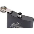 Saratoga Stainless Steel Flask, 6 oz — view 3