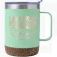 Saratoga Cork Bottom Brite Mug, 12 oz