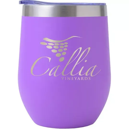 Saratoga Cruise Stemless Brite Wine Tumbler, 12 oz
