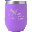 Saratoga Cruise Stemless Brite Wine Tumbler, 12 oz