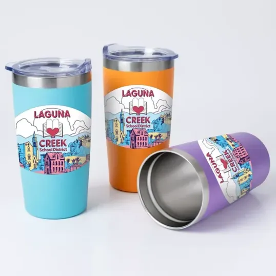 Adventure Brite 20 oz Stainless Steel Tumbler — view 3