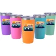 Adventure Brite 20 oz Stainless Steel Tumbler — view 2