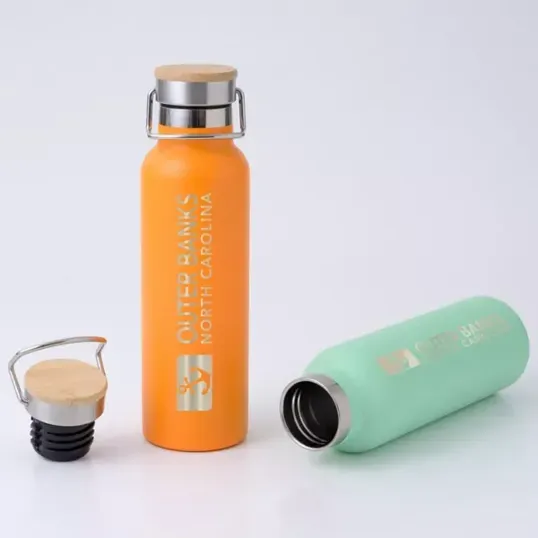 Saratoga Spirit Brite Stainless Steel Water Bottle, 20 oz — view 3