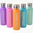Saratoga Spirit Brite Stainless Steel Water Bottle, 20 oz — view 2