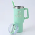 Saratoga Satisfy Brite Travel Mug, 40 oz — view 3