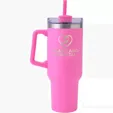 Saratoga Satisfy Brite Travel Mug, 40 oz