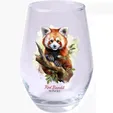 Full Color Stemless Wine Glass, 11.5 oz