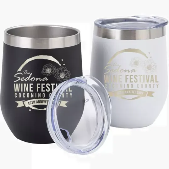 Cruise Stainless Steel Wine Tumbler, 12 oz — view 3