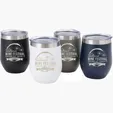 Cruise Stainless Steel Wine Tumbler, 12 oz — view 2