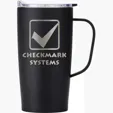 CAFE-TO-GO Tall Stainless Steel Coffee Mug, 20 oz
