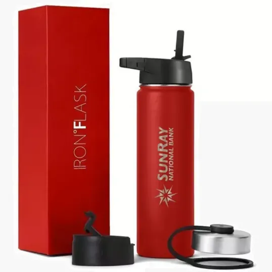Iron Flask Wide Mouth Water Bottle, 22 oz