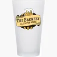 Frosted Pint Glass 16 oz