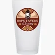 Frosted Pint Glass 16 oz — view 2