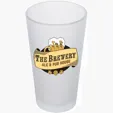 Frosted Pint Glass 16 oz — view 4