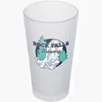 Frosted Pint Glass 16 oz — view 3
