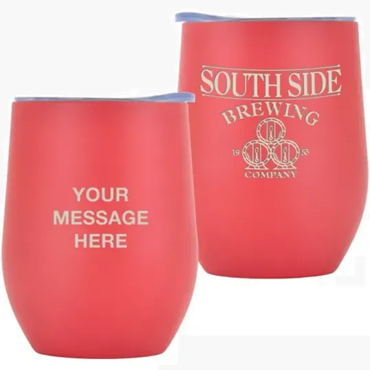 Cruise Stainless Steel Wine Tumbler, 12 oz. — view 2