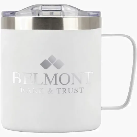 Stainless Steel Coffee Mug, 12 oz — view 4