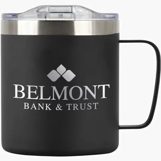 Stainless Steel Coffee Mug, 12 oz — view 3