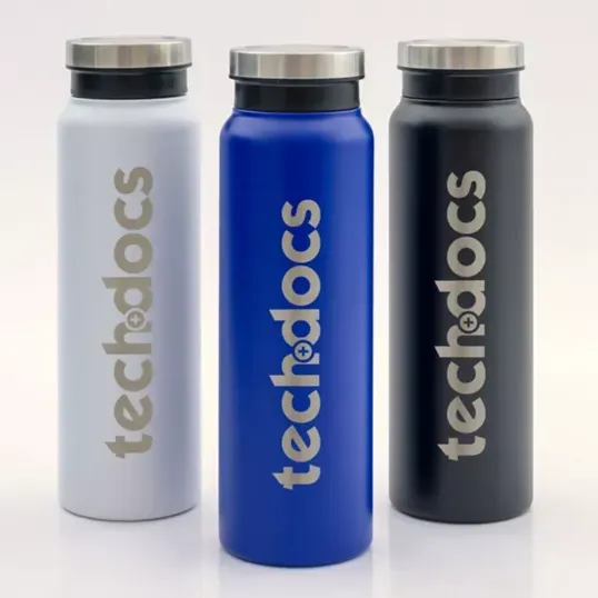 Atlas Powder Coated Stainless Steel Bottle, 24 oz — view 7