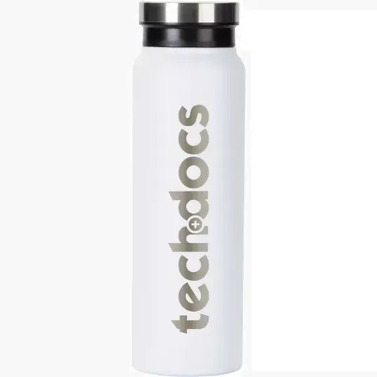 Atlas Powder Coated Stainless Steel Bottle, 24 oz — view 3