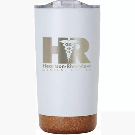 Saratoga Cork Bottom Stainless Steel Tumbler, 18 oz — view 2