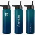 Iron Flask Wide Mouth Bottle, Gradient Colors, 22 oz — view 2