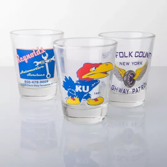 Full Color Shot Glass, 1.5 oz