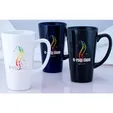 Full Color White Tall Cafe Mug, 16 oz — view 2