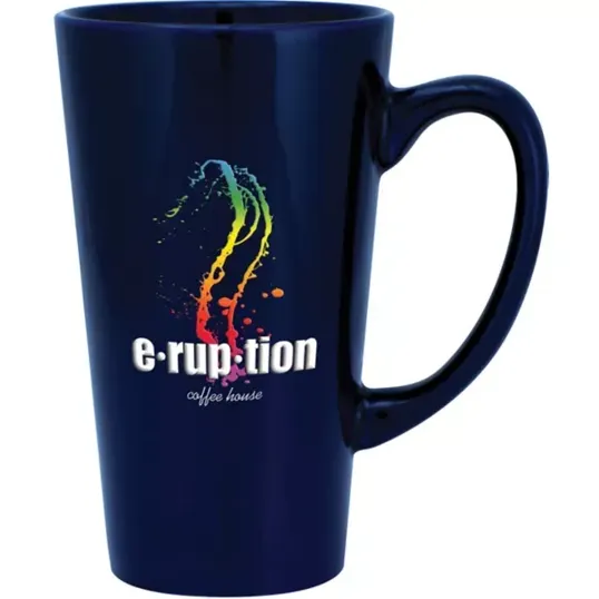 Full Color Tall Cafe Mug, 16 oz