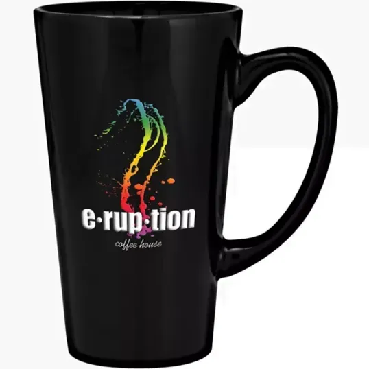 Full Color Tall Cafe Mug, 16 oz — view 2