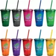 Sunsplash Full Color Wrap Tumbler, 16 oz — view 5