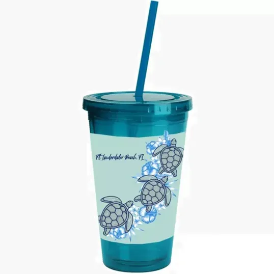 Sunsplash Full Color Wrap Tumbler, 16 oz — view 2