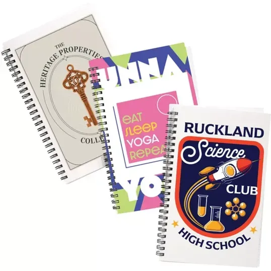 Full Color Custom 5.5x8.5 Notebook — view 3