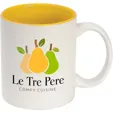 Full Color Accent Ceramic Mug, 11 oz — view 2