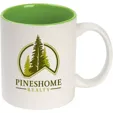 Full Color Accent Ceramic Mug, 11 oz