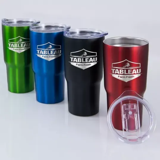 Conquest Stainless Steel Tumbler, 20 oz. — view 2
