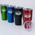 Conquest Stainless Steel Tumbler, 20 oz. — view 2