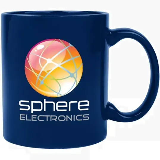 Full Color Traditional Ceramic Mug, 11 oz.