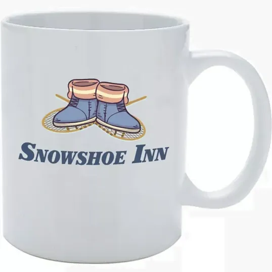 White Ceramic Mug, 11 oz. — view 2