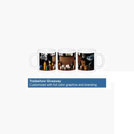 White Ceramic Mug, 11 oz. — view 12