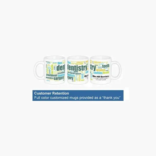 White Ceramic Mug, 11 oz. — view 10